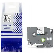 Brother Tze-121 Tape 9Mm x 8M Black on Clear Replacement  5902751219920 Zbr-Tze121