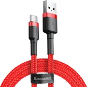 Cable Baseus Cafule Catklf-B09 Usb 2.0 - type C  1 m red color 6953156278196 46795-Uniw Sb5710 kabelis