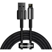 Cable Lightning To Usb 2M/Black Calwj-A01 Baseus  Calwj A01 68254-Uniw 6953156204966 kabelis