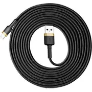 Cable Lightning To Usb 3M/Gold/Black Calklf-Rv1 Baseus  Calklf Rv1 51806-Uniw 6953156296329 kabelis