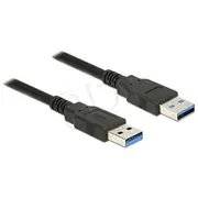 Cable Usb 3.0 1.5M  Am-Am black 85061 kabelis
