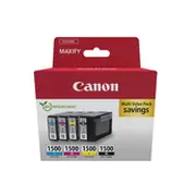 Canon Pgi-1500 Bk/C/M/Y Multipack  9218B006 Pgi1500Multin