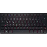 Cherry Tas Kw 9200 Mini Wireless De-Layout schwarz  Jk 9250De 2 Jk9250De2 klaviatūra