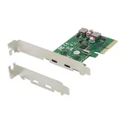 Conceptronic Pci Express Card 2 Port Usb-C 3.2  Emrick08G karte