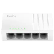 Cudy Gs105U network switch Unmanaged Gigabit Ethernet 10/100/1000 White  komutators