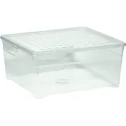 Curver Kaste ar vaku Textile Box 18 5L 39 6X34 3X17 3Cm caurspidiga 0803002001  3253923002003 162119