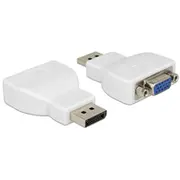 Delock Adapter Displayport 1.1 male  Vga female white 65568 karte