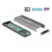 Delock Ext.ge. M.2 Pcie with Sups Usb-C bu - Usb 20 Gbps  42001 aksesuārs datorkorpusiem