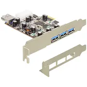 Delock Pci-E Card Usb 3.0 3X ext 1X in  89281 karte