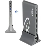 Delock Usb Type-C Dp 1.4 Docking Station Triple 4K Display - docking station Usb-C 3.2 Gen 1 / Thunderbolt 3  De 87772 dock stacijas Hdd adapteri