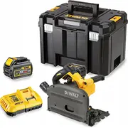Dewalt Dcs520T2 portable circular saw 54V 2X Xr Flexvolt 6Ah Tstak Black  Yellow Elektriskais zāģis