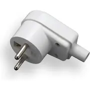 Elgotech Wtyczka katowa 16A 250V Biala Wt-20S 5902694556168  Joinedit15765923
