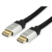 Equip Hdmi Uhs Ethernet 2.1 A-A St/St  2.0M 8K60Hz Hdr sw 119381 kabelis vads