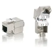 Equip Keystone Jack geschirmt  Cat.6 Lsa Anschluss 8Er Set Polybeutel 767210 datortīklu aksesuārs