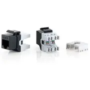 Equip Keystone Jack ungeschirmt Cat.6  Lsa Anschluss 8Er Set Polybeutel 769210 76921007201 769210Neueversion datortīklu aksesuārs