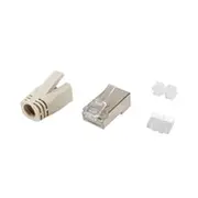 Equip Steckverbinder Cat6A Rj45 100Er Set  Utp geschirmt 121182 adapteris