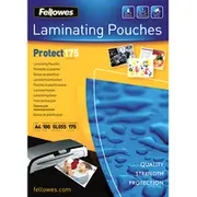 Fellowes Laminating Pouch 175Mic A4  5308703 biroja tehnikas aksesuāri