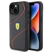 Ferrari Twist Metal Logo Back Case Aizsargapvalks Priekš Apple iPhone 15  Fehcp15Sptwk 13295476 154819-Uniw 3666339170998 Fer000599-0 maciņš apvalks mobilajam telefonam
