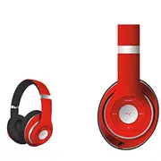Fs Fh0916R Bluetooth 3.0 Austiņas Ar Fm / Aux /Microsd card Funkcijām Sarkanas  43684 aksesuārs mobilajiem telefoniem