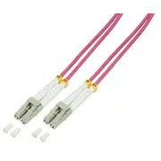 Glasfaser Patchkabel Om4 50/125A Lc-Lc  7 5M pink Fp4Lc07 apgaismes ķermenis