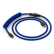 Glorious Gmmk Coiled Cable Cobalt Blue  Spiralkabel Usb-C/Usb-A - dunkelblau/schwarz Glo-Kb-Acc-Cbl-Coil-Cblu 0810069978932 Joinedit65760439