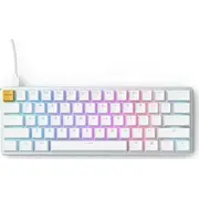 Glorious Gmmk Compact White Ice Edition - Gateron-Brown  Us-Layout Glo Com Brn W klaviatūra
