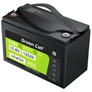 Green Cell Cube Lifepo4 125Ah 12.8V 1600Wh Lithium Iron Phosphate Battery for Camper  Solar Off-Grid System Boat Lfpgc12V125Ah Gc-Lfpgc12V125Ah auto akumulators