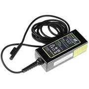 Green Cell Pro Charger  Ac Adapter for Microsoft Surface 3 i 4 36W / 12V 2 58A Magnetic Ad63P Ad63-P portatīvo datoru lādētājs