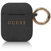 Guess Guaccsilglbk Silikona Somiņa Austiņām Priekš Airpods  3700740463796 55323-Uniw Bra008335