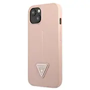 Guess Guhcp14Lpsatlp iPhone 14 Pro 6 1 różowypink hardcase Saffianotriangle Logo  122191-Uniw 3666339065508 Gue002344-0 Gue2102 maciņš apvalks mobilajam telefonam
