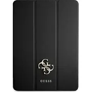 Guic12Pusasbk Guess Saffiano Folio Cover for iPad Pro 12.9 Black  3666339016487 76705-Uniw Gue001474-0 Gue1236Blk planšetdatora soma