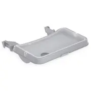 Hauck Alpha Tray -Syottotuolin tarjotin  harmaa 66199 661994