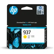 Hp 937 Yellow Original Ink Cartridge  4S6W4Ne toneris