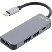 Inline Multifunktions-Hub Usb 3.2  1X Usb-C 2X Usb-A Hdmi 33271H 7859671 Zuus-600 centrmezgli
