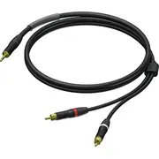 Kabel Procab Pra711/3  2X jack 3 5Mm M stereo do Rca 3M 5414795042926 Joinedit66361809 kabelis video audio
