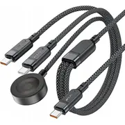Kabel Usb Acefast Usb-C - 2X 1.2 m Wielokolorowy 6974316283799  Joinedit71272582