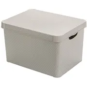 Kaste ar vaku Deco Stockholm L 39 5X29 5X23 5Cm Dots  0804711F52 3253924719252 R70973