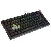 Klaviatūra Savio Astral Magnetic Outemu White Jade Black 5905106070146  Savgk-Astral klaviatūra