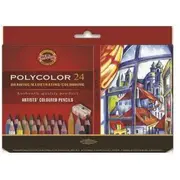 Koh-I-Noor Kredki Polycolor 24 kolory 249383 