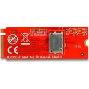 Kontroler Delock M.2 Key M to 1 x Oculink Sff-8612 converter  interface card 64106 4043619641062 Joinedit72972859