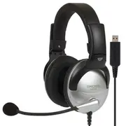 Koss Gaming headphones Sb45 Usb Wired On-Ear Microphone Noise canceling Silver/Black  195752 austiņas