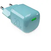 Ladowarka sieciowa Puro 20W Gan Usb-C - zielona 8018417490576  Joinedit76175549