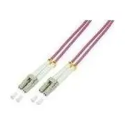 Logilink swiatlowod Om4 Lc-Lc 3.0M fioletowy  Fp4Lc03 Jab-2373296