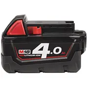 Milwaukee M18B4 18V / 4 0 Ah Li-Ion Battery  4932430063