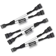 Noctua 4-Pin - x2  0.3M White Na-Syc1.White 9010018200560 Na-Syc1 chromax.white kabelis datoram