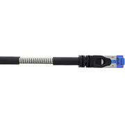 Patchkabel armiert - U/Ftp Cat.6A schwarz 25M  75525S adapteris