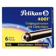 Pelikan Tintes patronas Tp/6 Brilliant Black  301218 46K016A