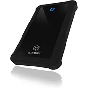 Raidsonic Icx Box Ib-233U3-B for 2.5 Sata Iii 6 Gbit/S Hdd/Ssd  Usb 3.0 Uasp Host Ib 233U3 B 21243 Age001043 cietā diska korpuss
