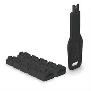Rj45 Port Locks Black  10X 47891 4002888478915 Joinedit75502190