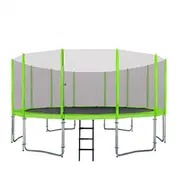 Roger Batuts ar Ārējo Drošības Tīklu un Kāpnēm 487Cm Ro-16Ft-Ge 5903864910087  Joinedit56838302